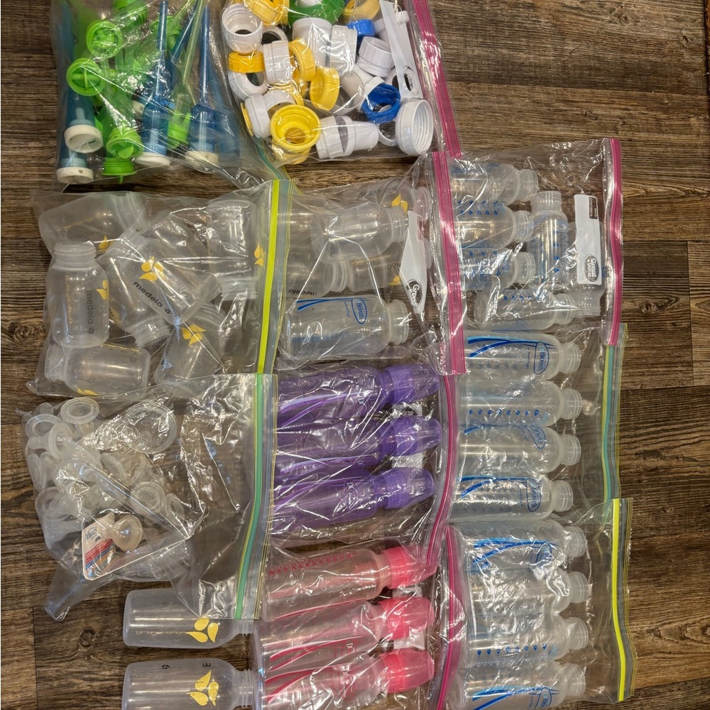 Assorted Baby Bottles and Accessories